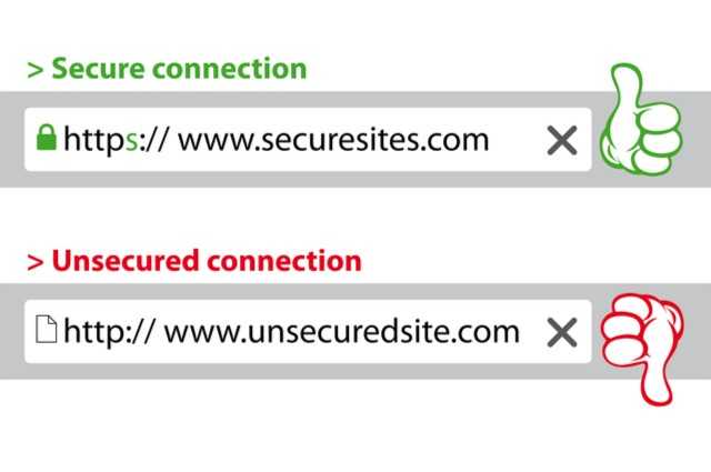 Your Connection is not secure ? - Google Chrome